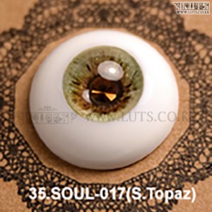 16mm half Soul Jewelry NO 017 S Topaz