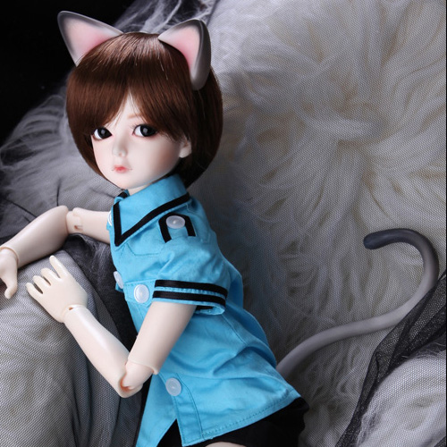 Kid Delf Kitty Ears and Tail set  Limited
