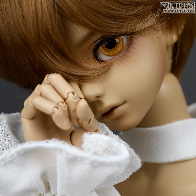 Kid Delf Jointed Hand Parts 40~45cm Boy Brown Skin - LUTS DOLL